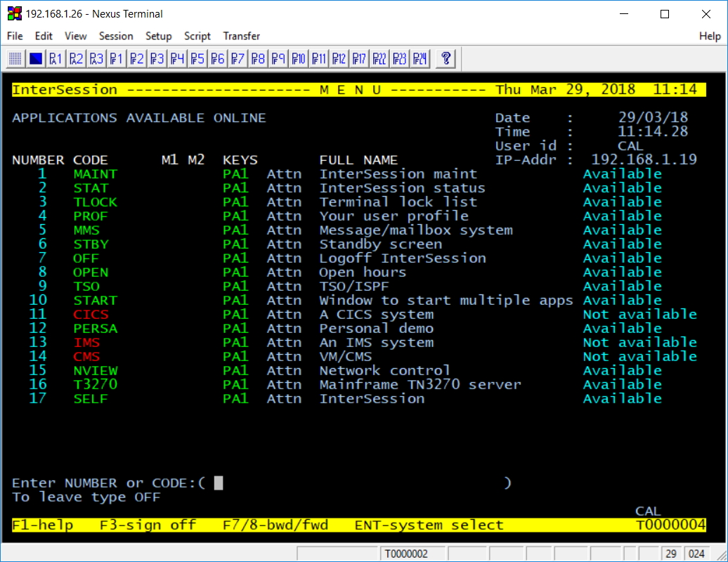 Cl Super Session 3270 Session Manager Replacement Alternative | CA TPX | CA TELEVIEW ...